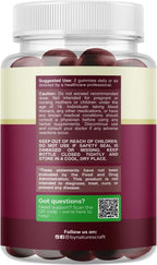 Gominolas de Remolacha Flow Boosting con Granada, Uva y Vitamina B12 - 60 Gominolas Veganas