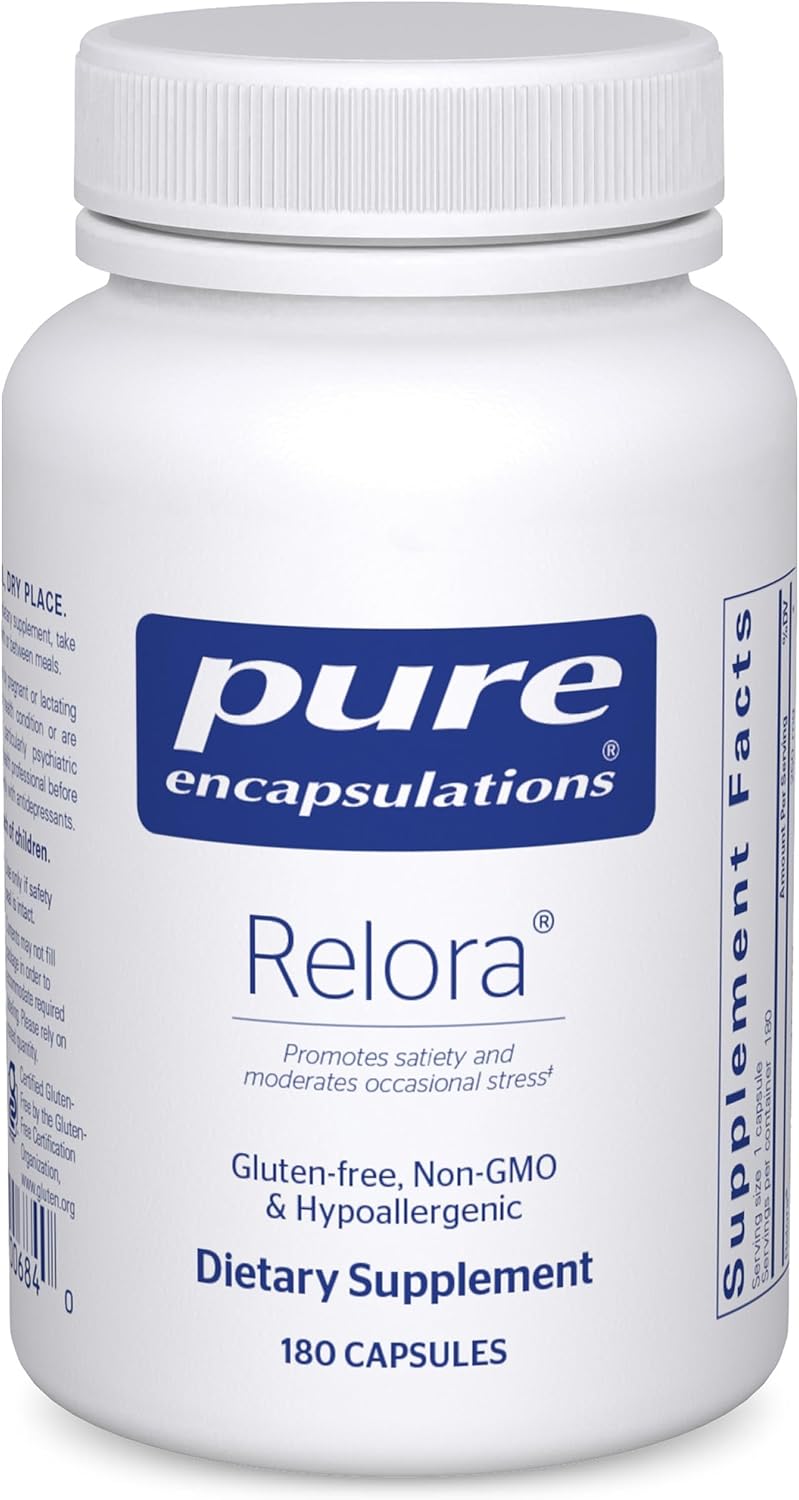 Pure Encapsulations Relora | Suplemento para el manejo del estrés | 180 cápsulas