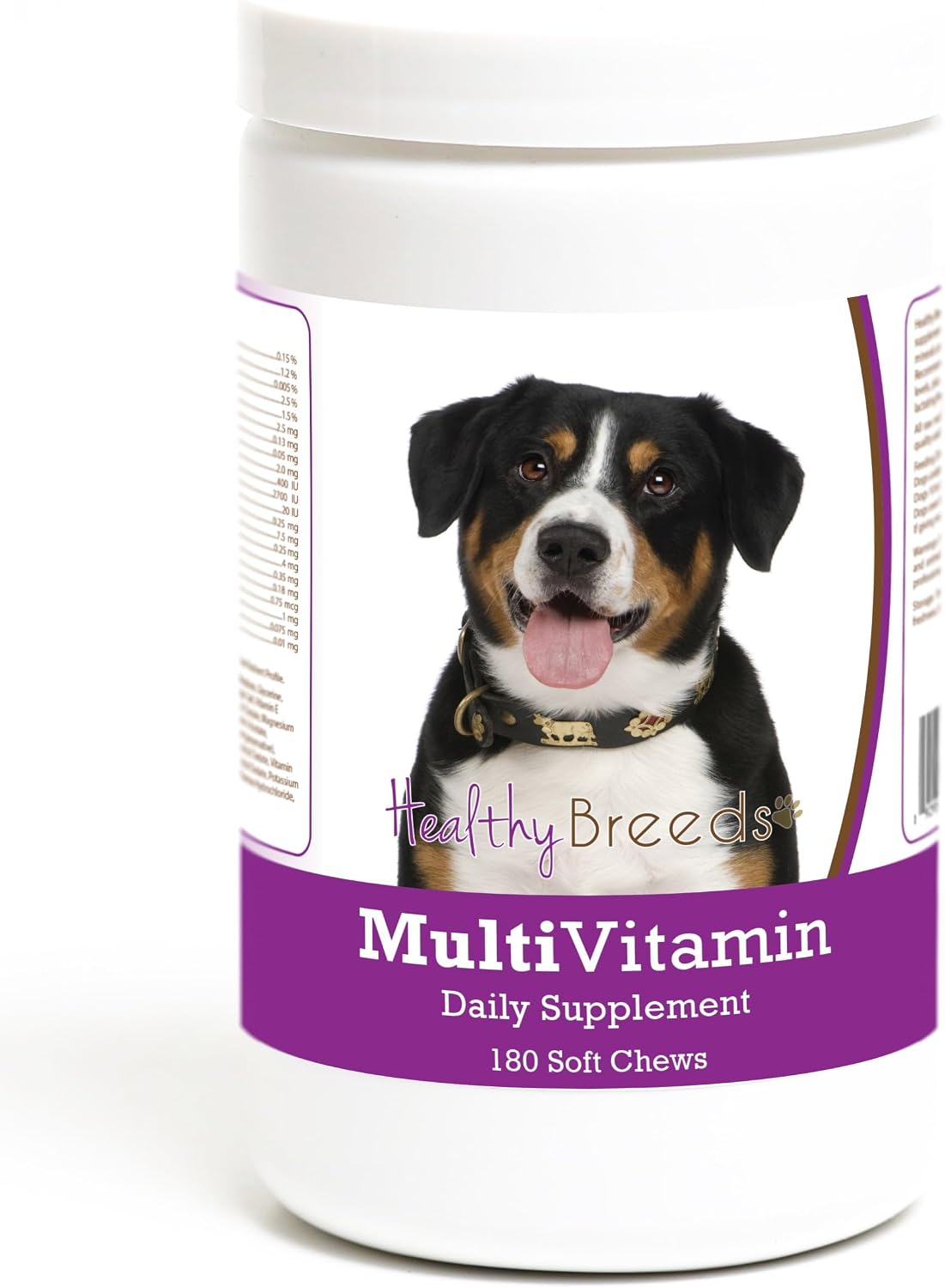 Healthy Breeds Entlebucher Mountain Dog Multivitamin Soft Chew for Dogs 180 Count – Image 1