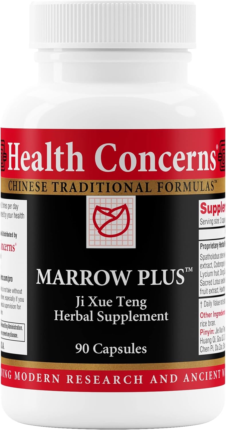 Health Concerns Marrow Plus – Complemento Herbal para la Salud de la Médula Ósea (90 cápsulas)