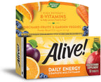 Nature's Way Alive! Multivitamínico Diario Energy 22 Vitaminas y Minerales 60 Comprimidos (Pack de 2)