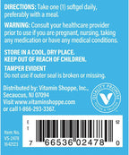 The Vitamin Shoppe Vitamina D3 1000UI - 200 Cápsulas Blandas