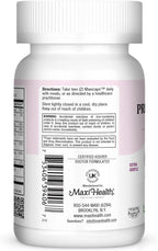 Maxi Health Vitaminas Prenatales con Metilfolato - 60 Cápsulas