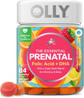 OLLY Multivitamínico Prenatal Gummies, Ácido Fólico + DHA, 84 Gomitas