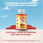 Vitamatic Vitamina D3 1000 UI Gominolas Sin Azúcar (120 Gominolas)