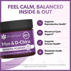 Intimate Rose Inositol en Polvo para Mujeres - Myo-inositol & D-Chiro Inositol (40:1)