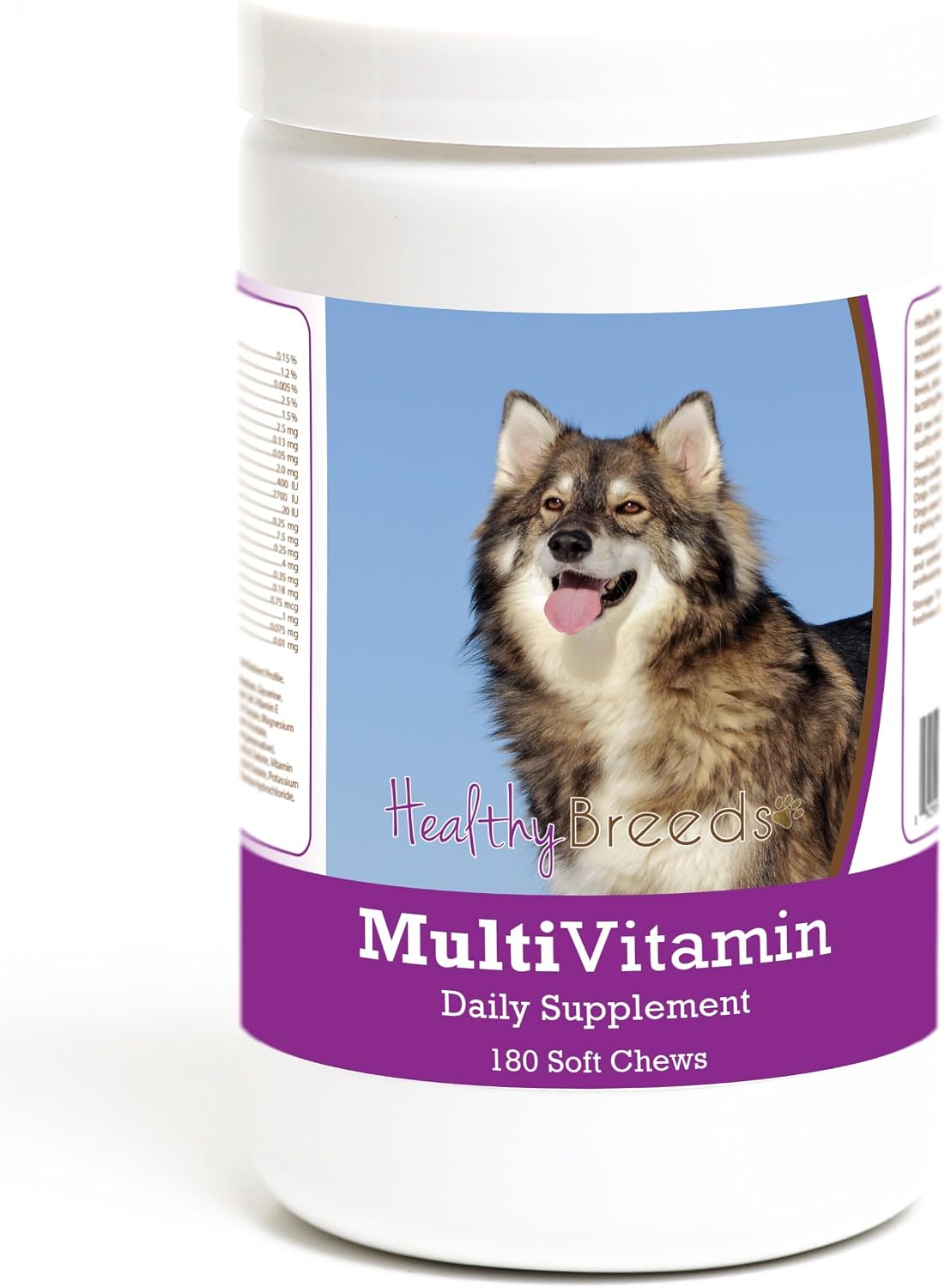 Healthy Breeds Multivitamínico en Masticables Suaves para Perros, Raza Utonagan, 180 unidades