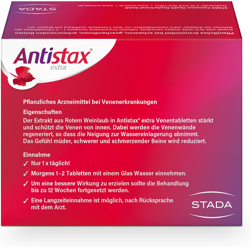 Antistax Fuerza Extra 90 Comprimidos