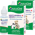 Alkazone Gotas Multimineral Alcalinas para Perros y Gatos - Sin Sabor - 120 Dosis
