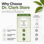 Dr Clark L-Ornitina 500mg - 100 Cápsulas de Gelatina - Suplemento de Aminoácido Puro