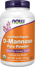NOW Foods D-Mannosa en Polvo, 170 g - Apoyo Urinario