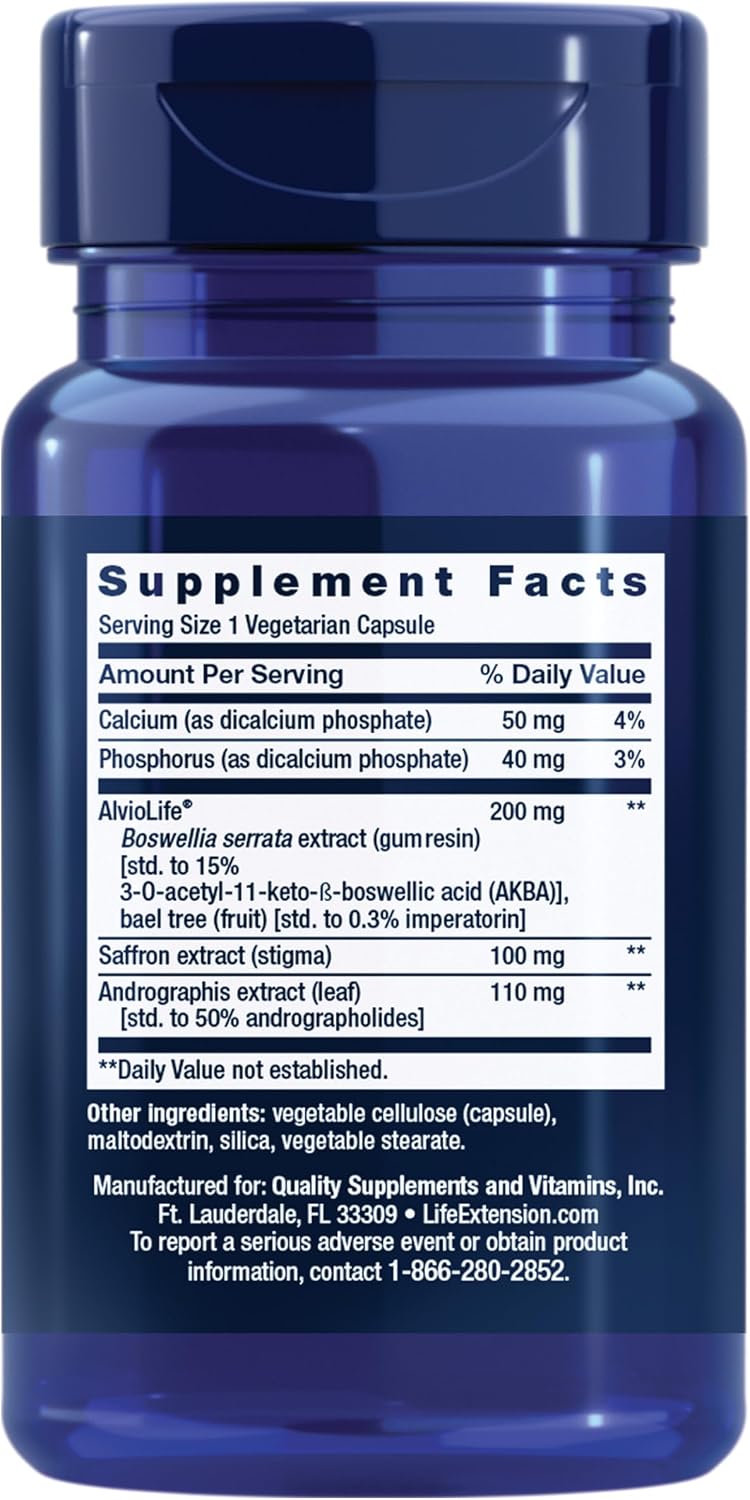 Life Extension Healthy Lungs, Suplemento Respiratorio, 30 Cápsulas