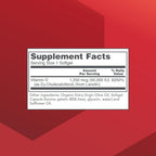 Protocol Vitamina D3 50000 UI - Apoyo Inmunitario, Huesos y Dientes - 50 Cápsulas Blandas