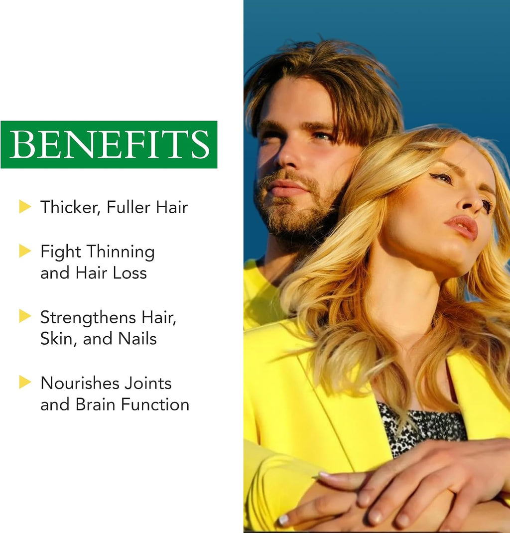 Xtravit Hair Support – Suplemento Capilar con Biotina y Zinc para Hombres y Mujeres, 60 Cápsulas