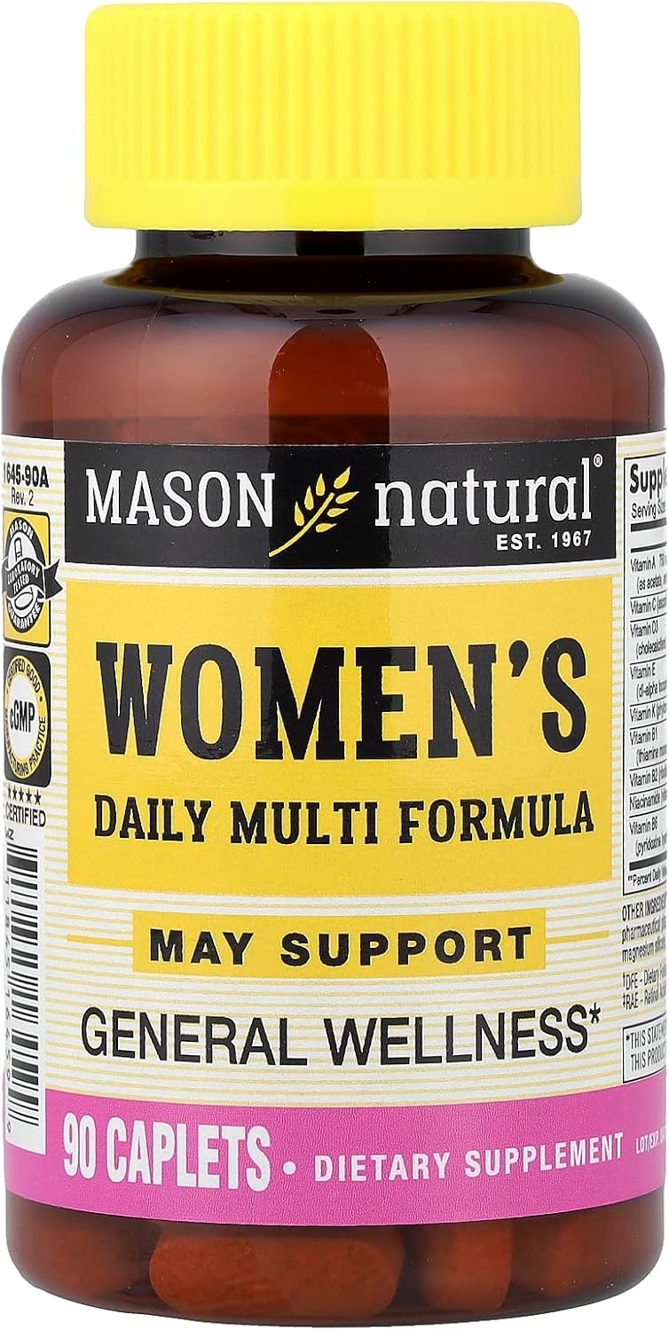 MASON NATURAL Daily Multivitamin Formula for Women, 90 Tablets