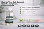 Clear-Biotic Acné Píldoras Probióticas con Vitaminas A, C, E, B2 - 60 Cápsulas