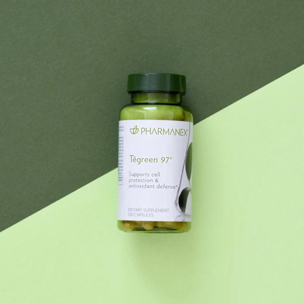 Nu Skin Pharmanex Tegreen 97 - Protección Celular | 120 Cápsulas | Extracto de Té Verde con 97% Polifenoles