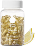 Ritual Multivitamínico Prenatal para Mujeres - Cápsulas Veganas con Folato, Colina, Omega-3 DHA y Hierro - 60 Cápsulas (30 Dosis)