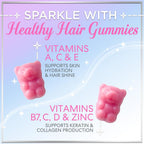 Hello Lovely! Gomitas de Biotina 5000mcg – Cabello, Piel y Uñas, 60 gomitas