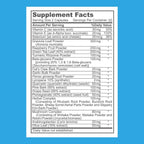 VHC Suplemento con Vitamina C, E, Selenio, Quercetina y Beta-Glucanos, 60 Cápsulas