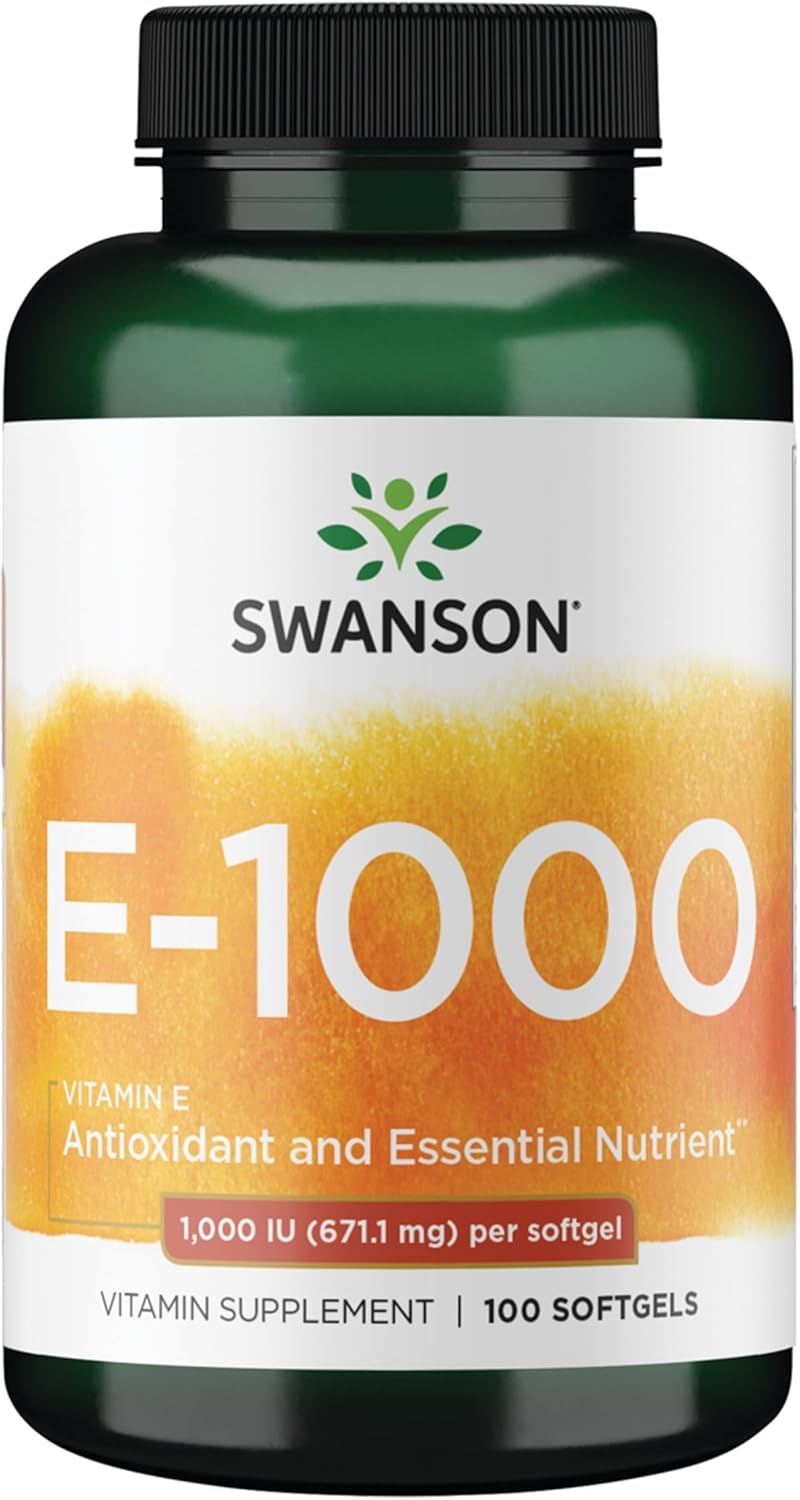 Swanson Vitamin E - Natural Vitamin – Protección celular: La vitamina E contribuye a proteger las células frente – Image 1