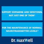 Dr. Maxwell Suplemento de Serotonina y Dopamina - 60 Cápsulas