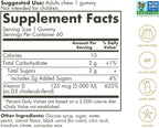 Solgar Vitamin D3 Gominolas para Adultos 5000 UI - Sabor Fresa - 60 Gominolas