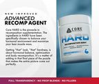 Core Nutritionals Hard – Recomposition and Hardening Agent • 84 Capsules