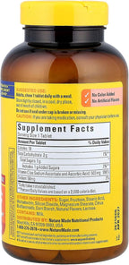 Vitamina C Masticable 500 mg - 150 tabletas (Pack de 3)
