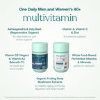 True Grace Multivitamínico 40+ Hombre y Mujer - Pack 2x30 Comprimidos Veganos