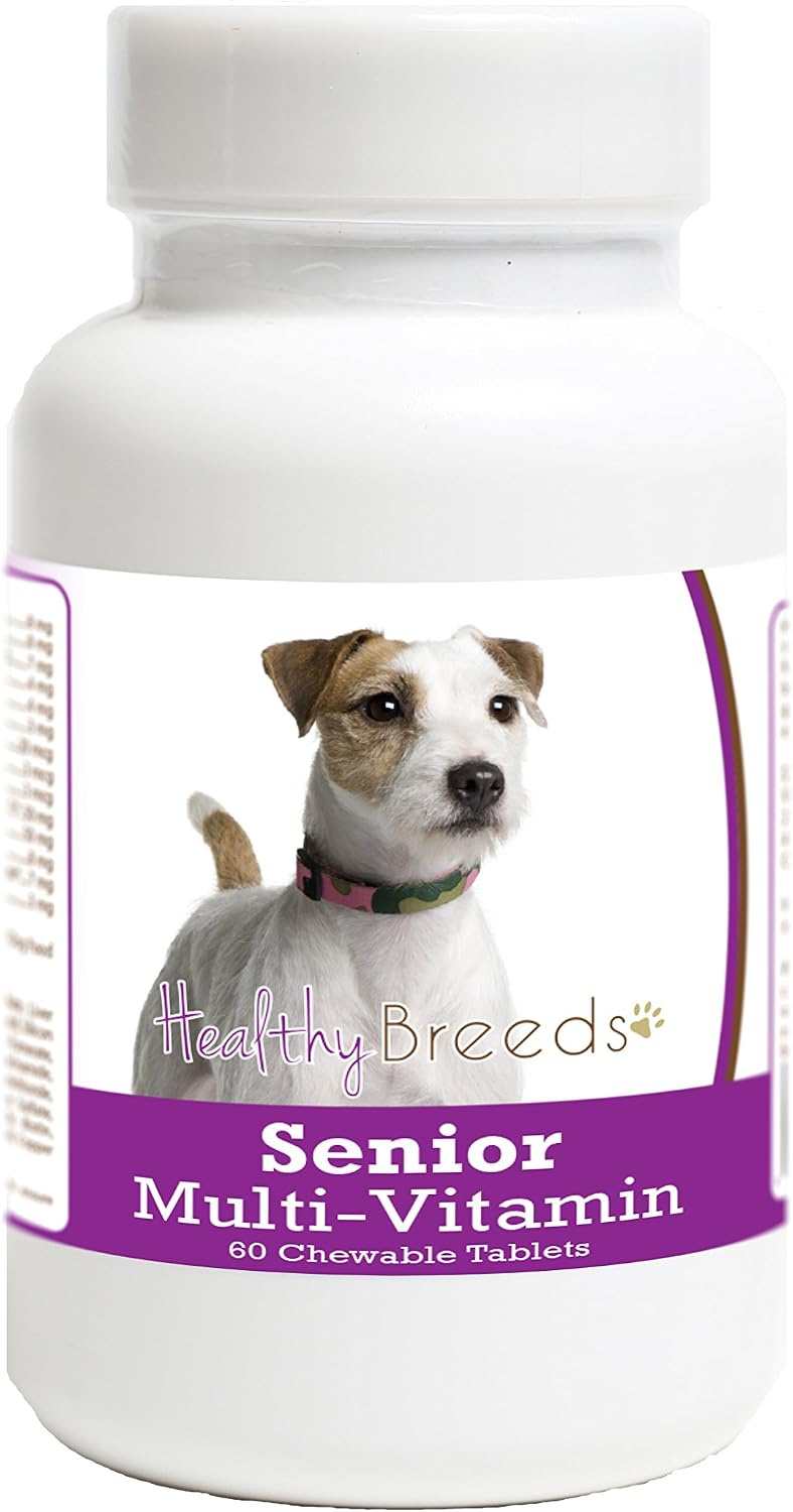 Healthy Breeds Multivitamínico para Perros Senior - 60 Comprimidos Masticables