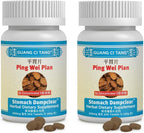Ping Wei Pian - Tabletas para la Humedad Estomacal, 200mg (Pack de 2)
