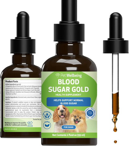 Pet Wellbeing Blood Sugar Gold para Perros - Apoyo Holístico para Niveles Saludables de Azúcar en Sangre, Estabilización de – Image 10