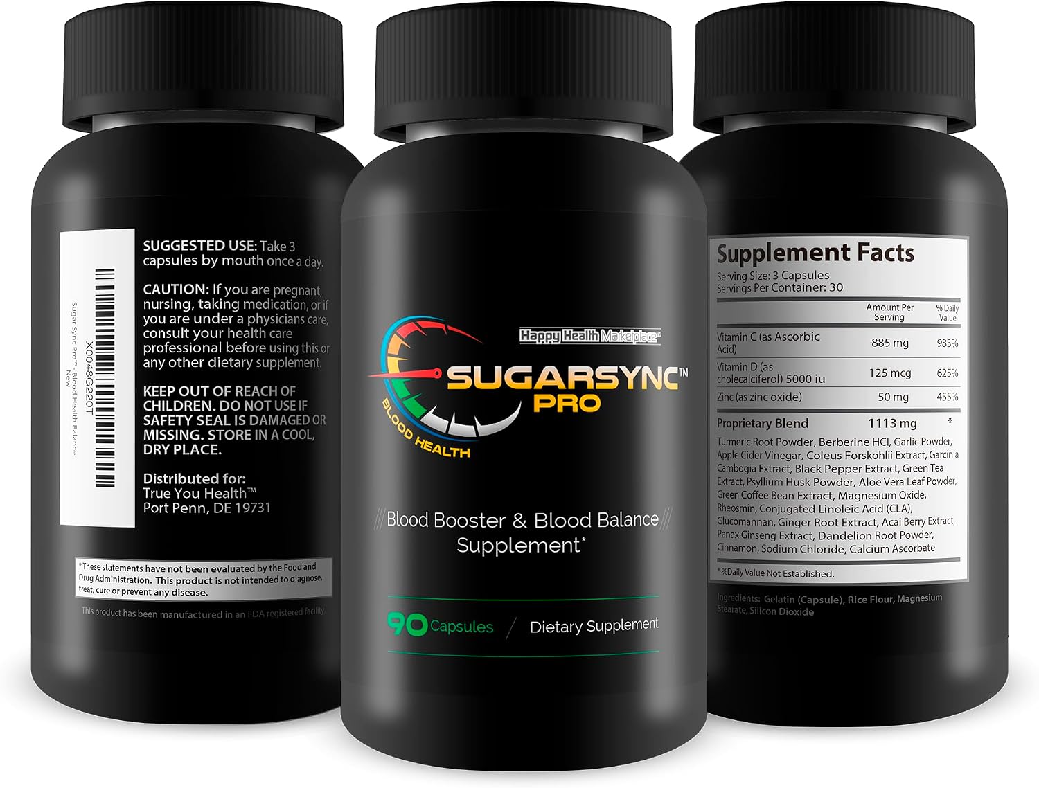 Sugar Sync Pro - Suplemento para el Equilibrio del Azúcar en Sangre