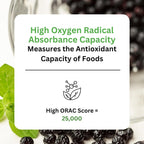Paradise Herbs, Extracto Orgánico de Baya de Maqui, 400 mg, 60 Cápsulas