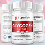 Super Flow Glycogen Support, Fórmula Avanzada, 60 Cápsulas