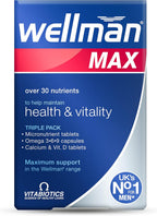 Wellman Max Cápsulas - Pack de 84