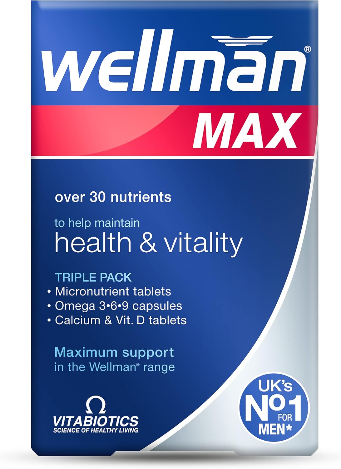 Wellman Max Cápsulas - Pack de 84