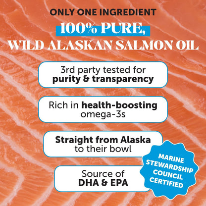 Aceite de Salmón Salvaje de Alaska para – Corazón y cerebro: Los omega-3 son importantes para la salud – Image 3