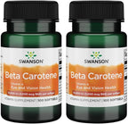 Swanson Beta-Caroteno (Vitamina A) 10.000 UI (3.000 mcg) - 100 Cápsulas Blandas