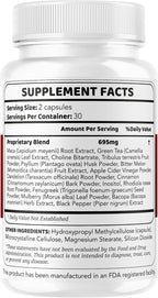 Super Flow Glycogen - Multivitamínico y Mineral - 60 Cápsulas