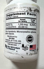 D3-50 100 Cápsulas BIO-TECH - Vitamina D3