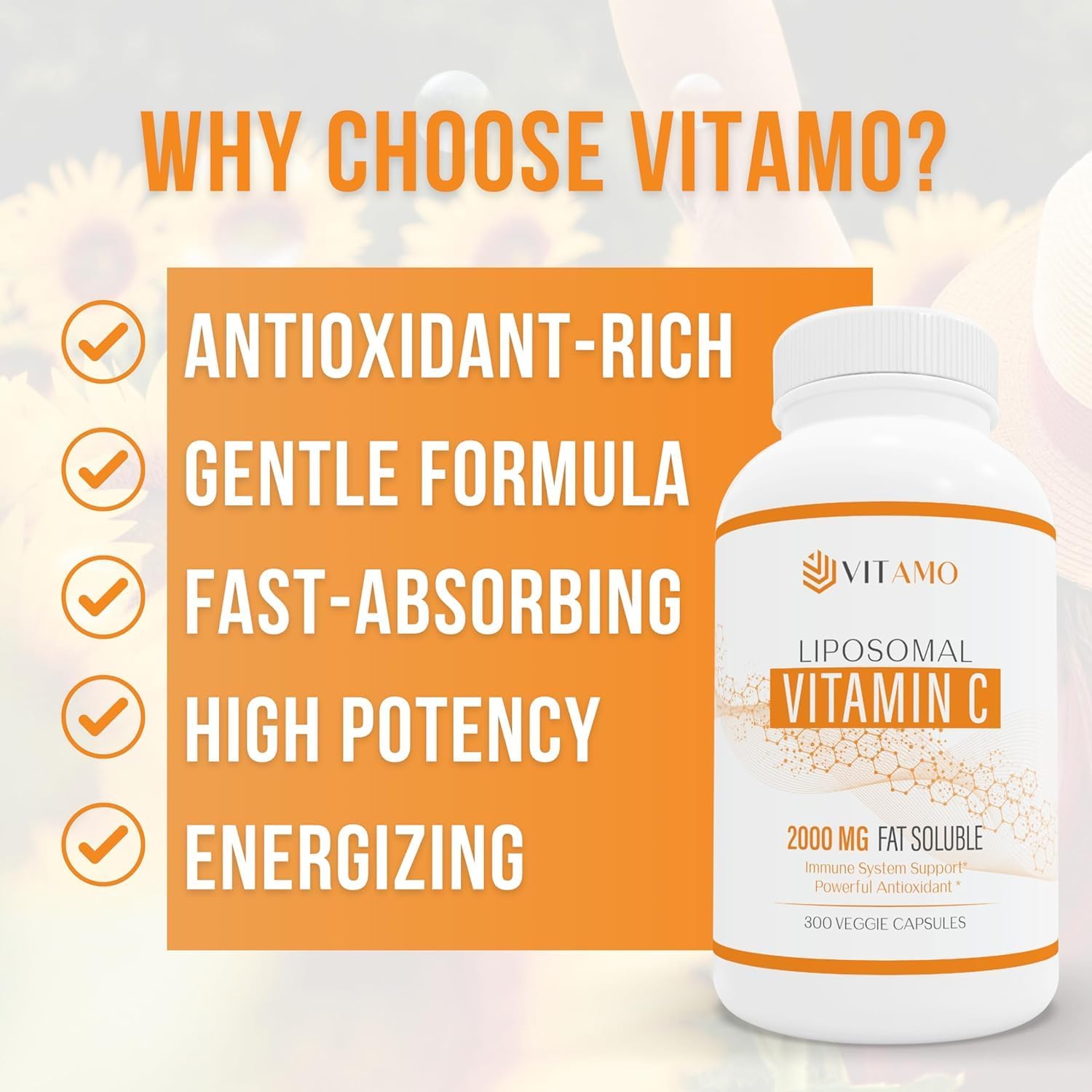 ALMO Vitamina C Liposomal 2000mg - 300 Cápsulas