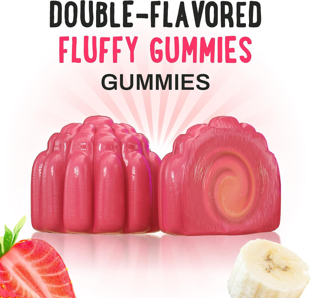 OH MY CHEWY Gominolas con Vitamina D3, K2 y Calcio - 5000 UI D3, 120 mcg K2 (MK-7), 120 mg Ca - Vegano y No-GMO - 60 unidades