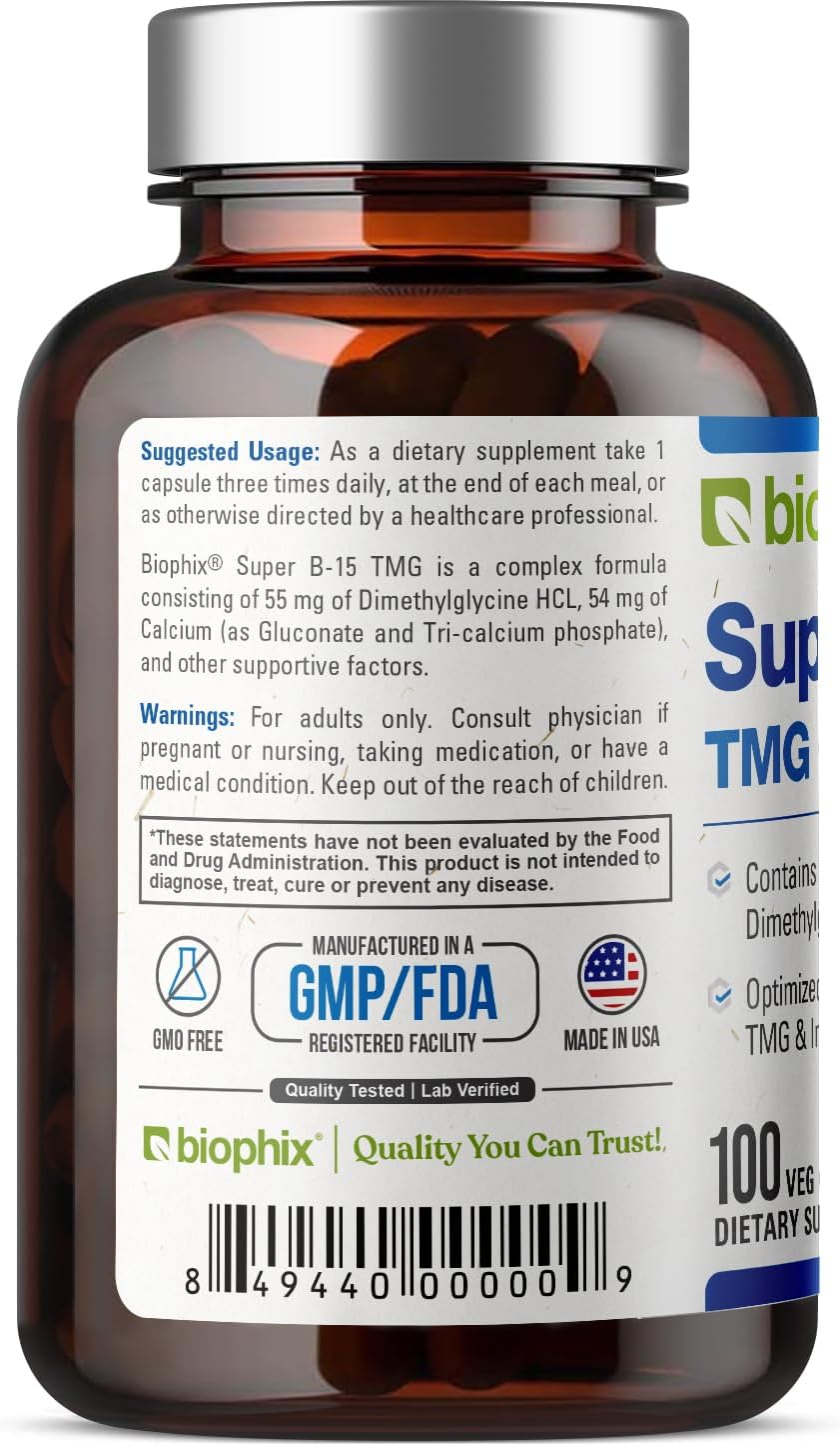 biophix Super B-15 100 Cápsulas Vegetales