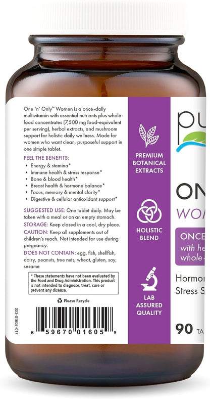 Pure Essence Labs One N Only Multivitamínico – Biotina: Favorece el mantenimiento del cabello, la piel y las – Image 3