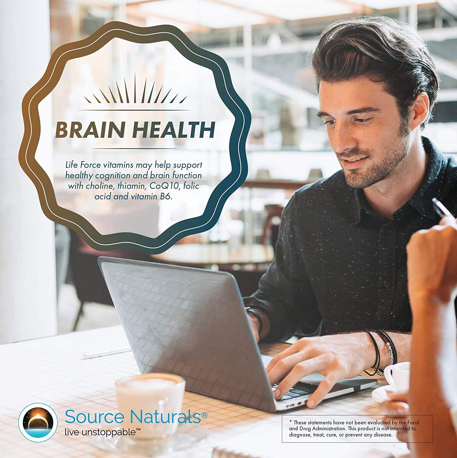 Source Naturals Life Force Multiple Sin Hierro - Multivitamínico Diario de Alta Potencia con Vitaminas, Minerales y Antioxidantes - 120 Comprimidos
