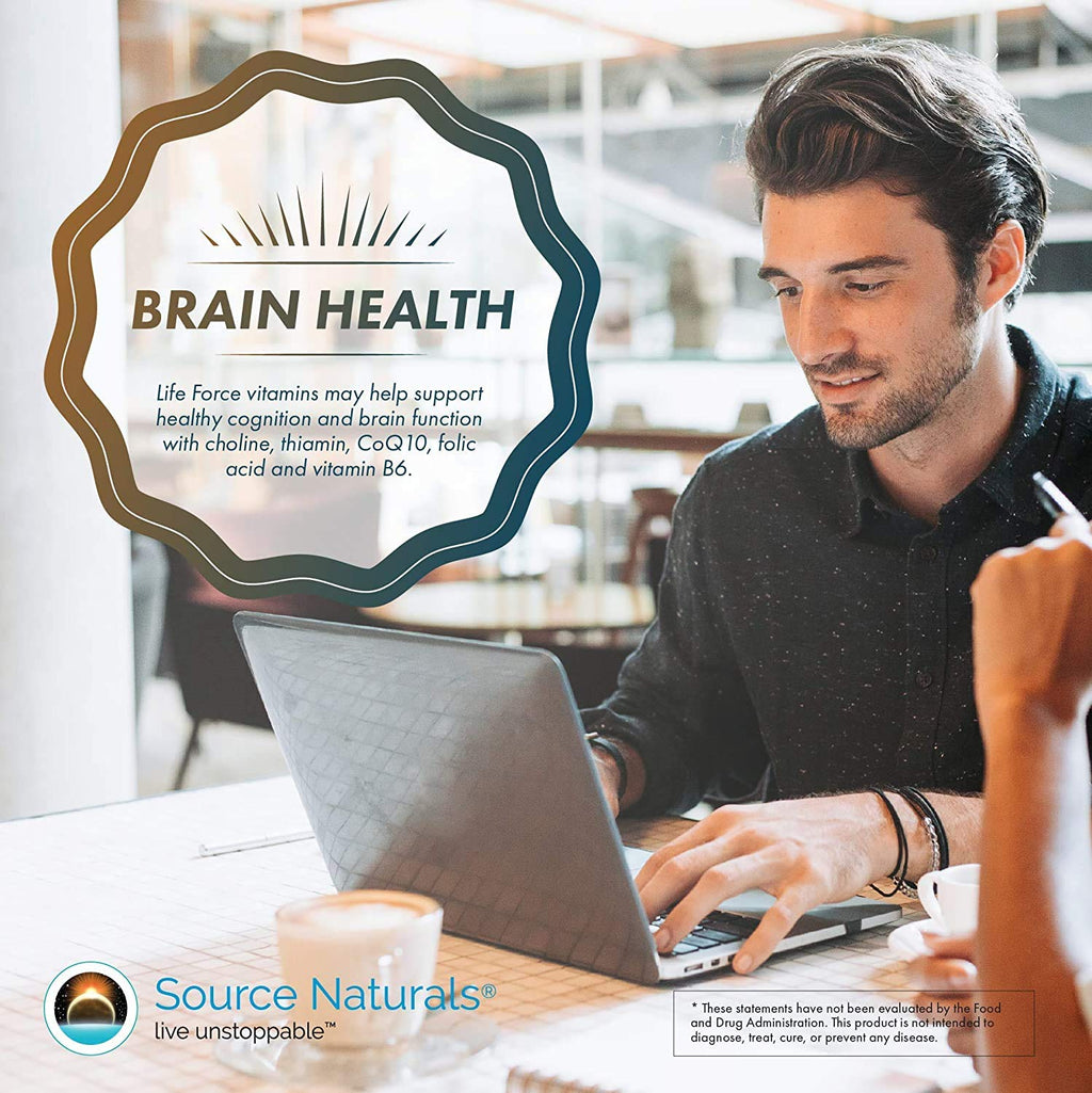 Source Naturals Life Force Multivitamínico sin Hierro – 120 Comprimidos