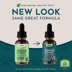 Animal Essentials Senior Support para Perros y Gatos - Suplemento Herbal