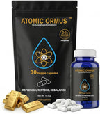 Atomic Ormus Cápsulas Monoatómicas 24k Oro, Platino e Iridio - 30 cápsulas - Suspended Solutions